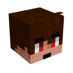 Black skin: head render