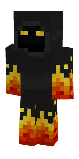 Black skin: body, front render