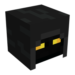 Black skin: head render