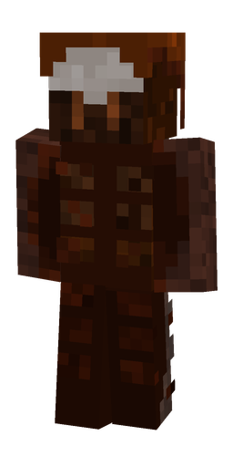 Black skin: body, front render