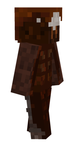 Black skin: body, right side render