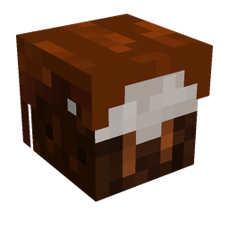 Black skin: head render