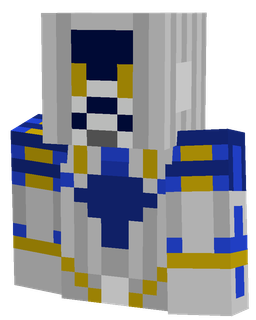 Blue skin: bust render