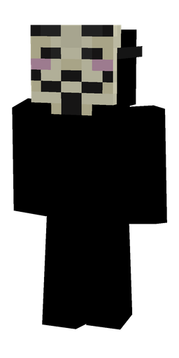 Black skin: body, front render