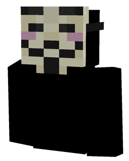 Black skin: bust render