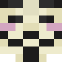 Black skin: face render