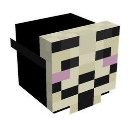 Black skin: head render