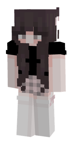 Black skin: body, front render