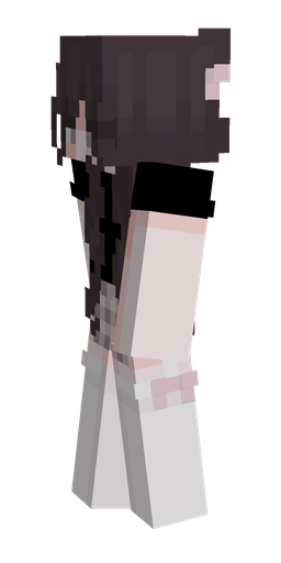 Black skin: body, left side render