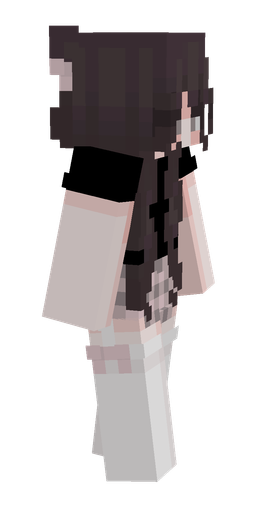 Black skin: body, right side render