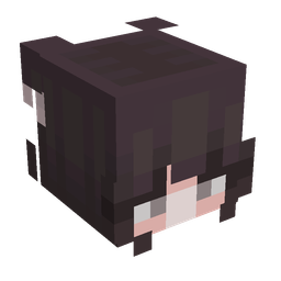 Black skin: head render