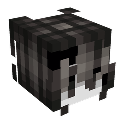 Black skin: head render