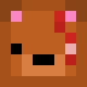 Brown skin: face render
