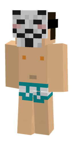 Black skin: body, front render