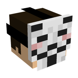 Black skin: head render