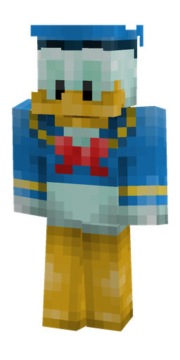 Blue skin: body, front render
