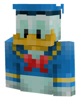 Blue skin: bust render