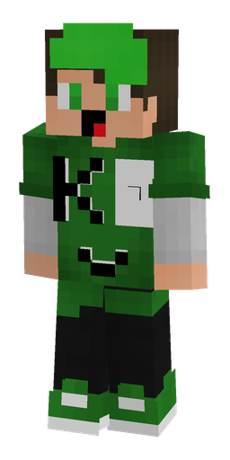 Black skin: body, front render