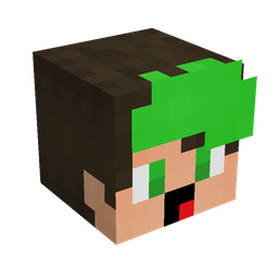 Black skin: head render