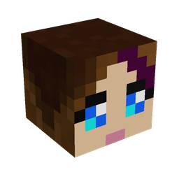 Black skin: head render