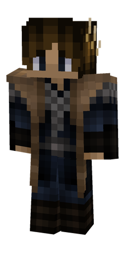 Black skin: body, front render