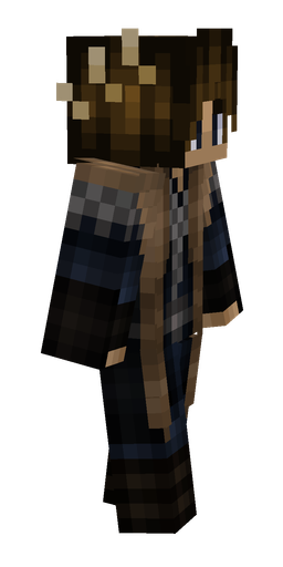 Black skin: body, right side render