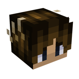 Black skin: head render