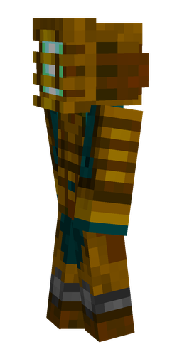 Black skin: body, left side render