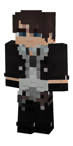 Black skin: body, front render