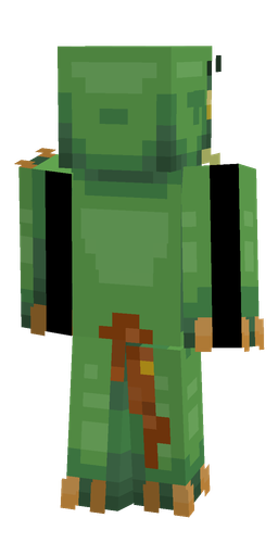 Classic skin: body, back render