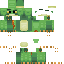 Classic skin: raw texture render