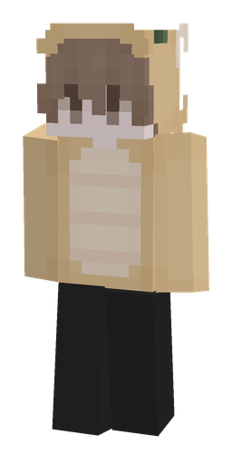 Black skin: body, front render