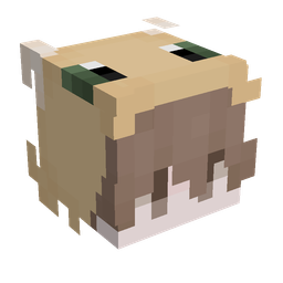 Black skin: head render
