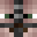 Black skin: face render