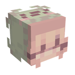Green skin: head render