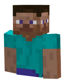 Blue skin: bust render