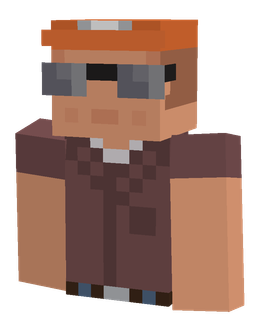 Blue skin: bust render