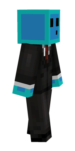 Black skin: body, right side render