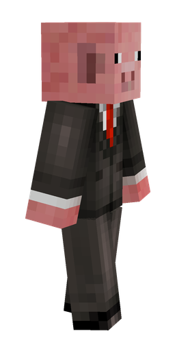Black skin: body, right side render