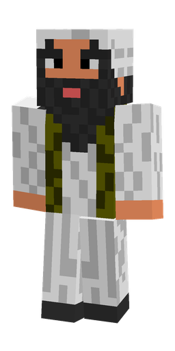 Black skin: body, front render
