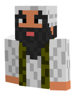 Black skin: bust render