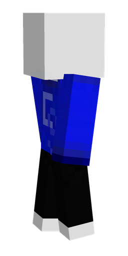 Black skin: body, left side render