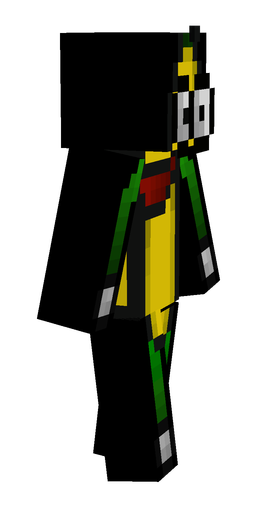 Black skin: body, right side render