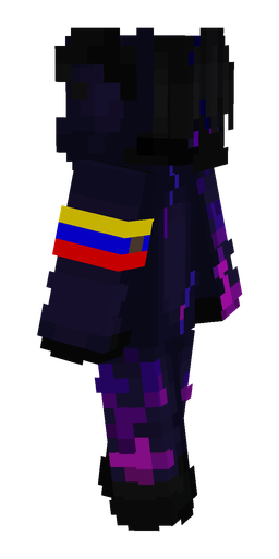 Black skin: body, right side render