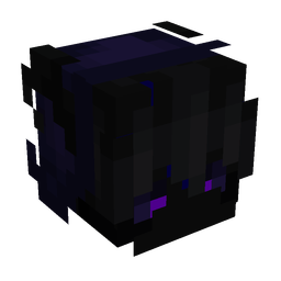 Black skin: head render