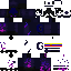 Black skin: raw texture render