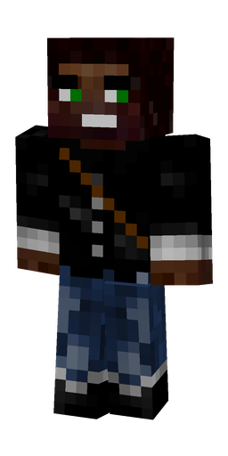 Black skin: body, front render