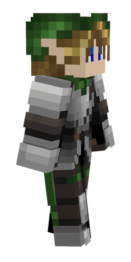 Black skin: body, right side render