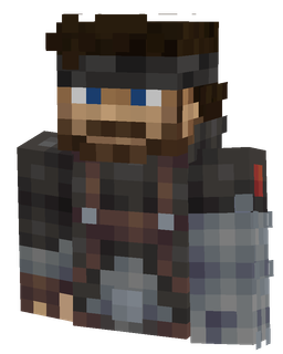 Black skin: bust render