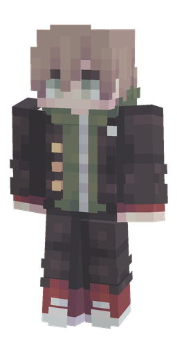 Black skin: body, front render